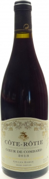 Côte rôtie Domaine Gilles Barge Rouge Coeur de Combard 2013