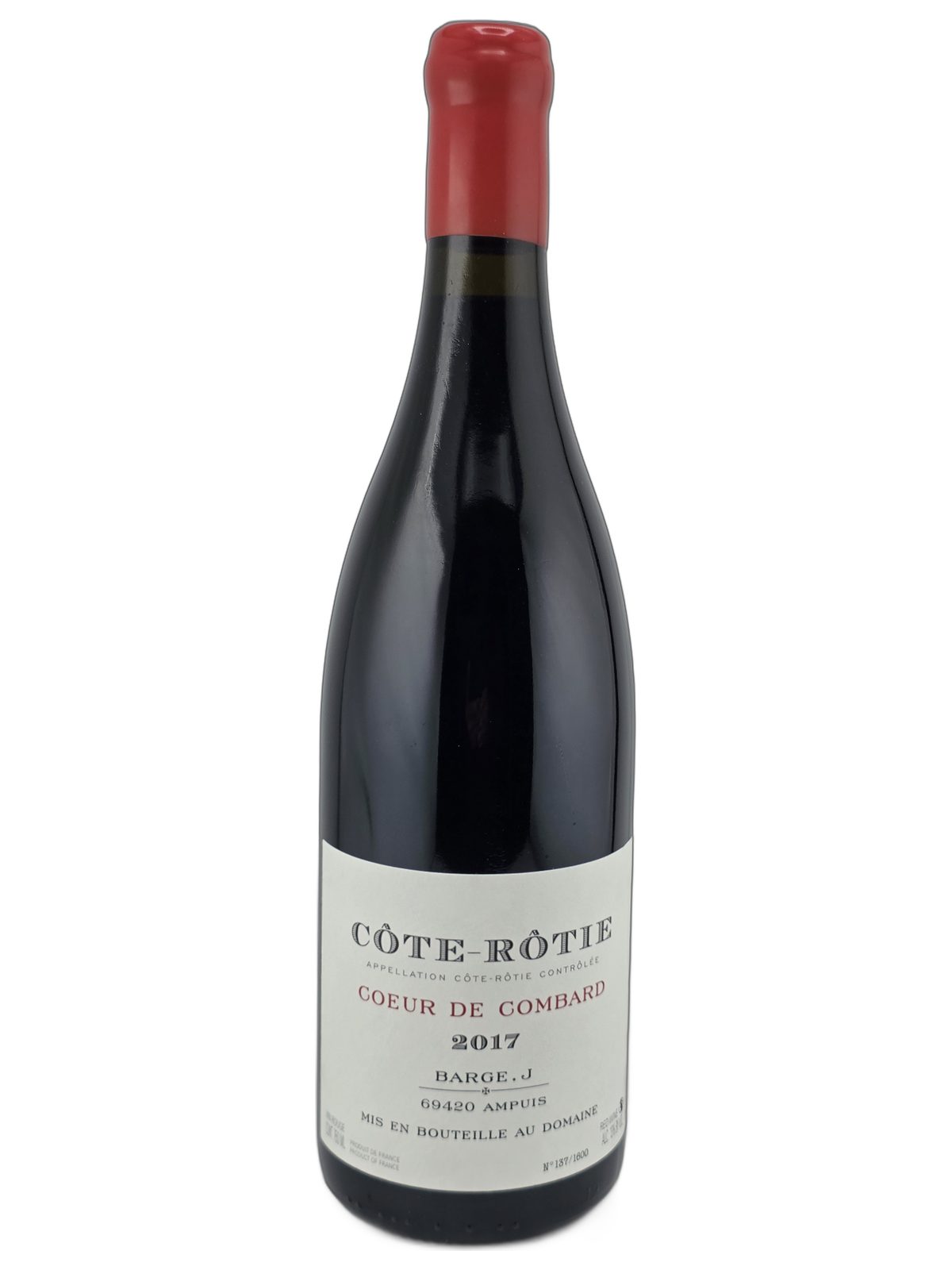 Côte Rôtie 2017 Julien Barge Coeur de Combard