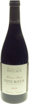 Côte rôtie Domaine Duclaux Rouge Maison rouge 2019