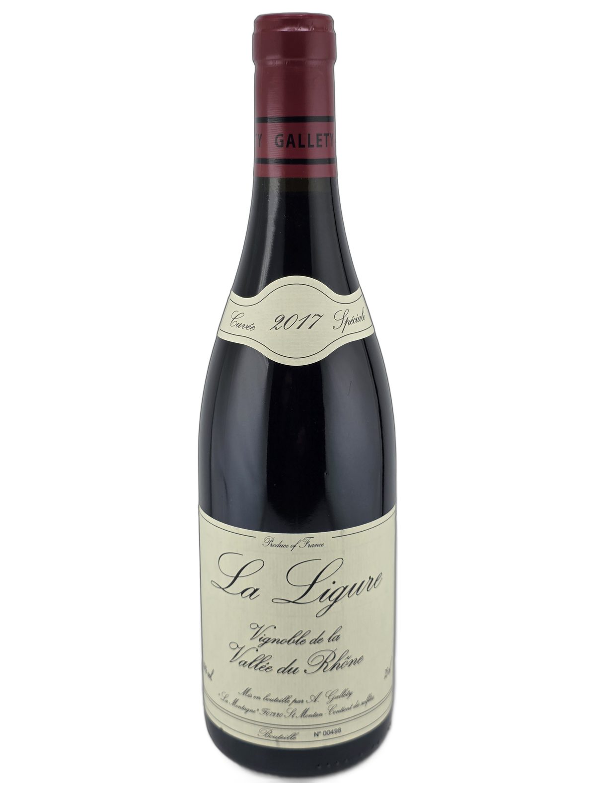 Côtes du Vivarais 2017 Alain Gallety Ligure