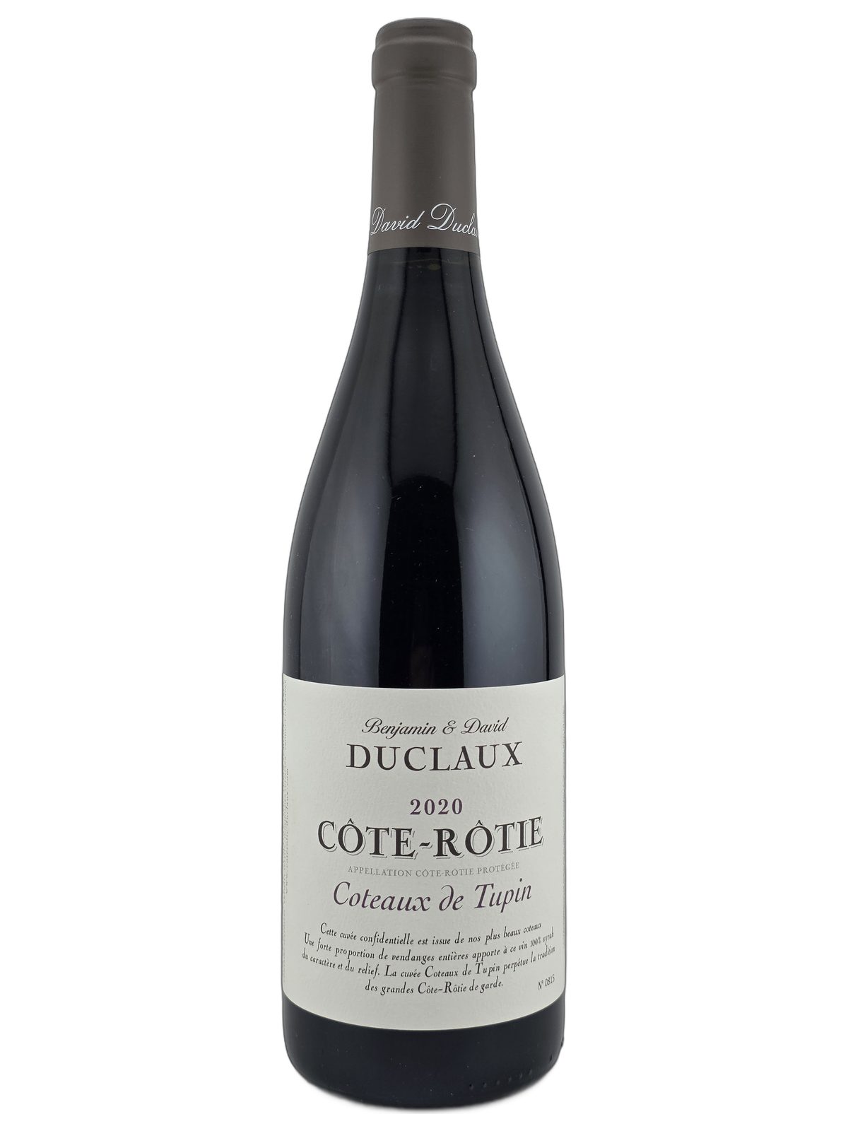 Côte Rôtie 2020 Domaine Duclaux Coteaux de Tupin