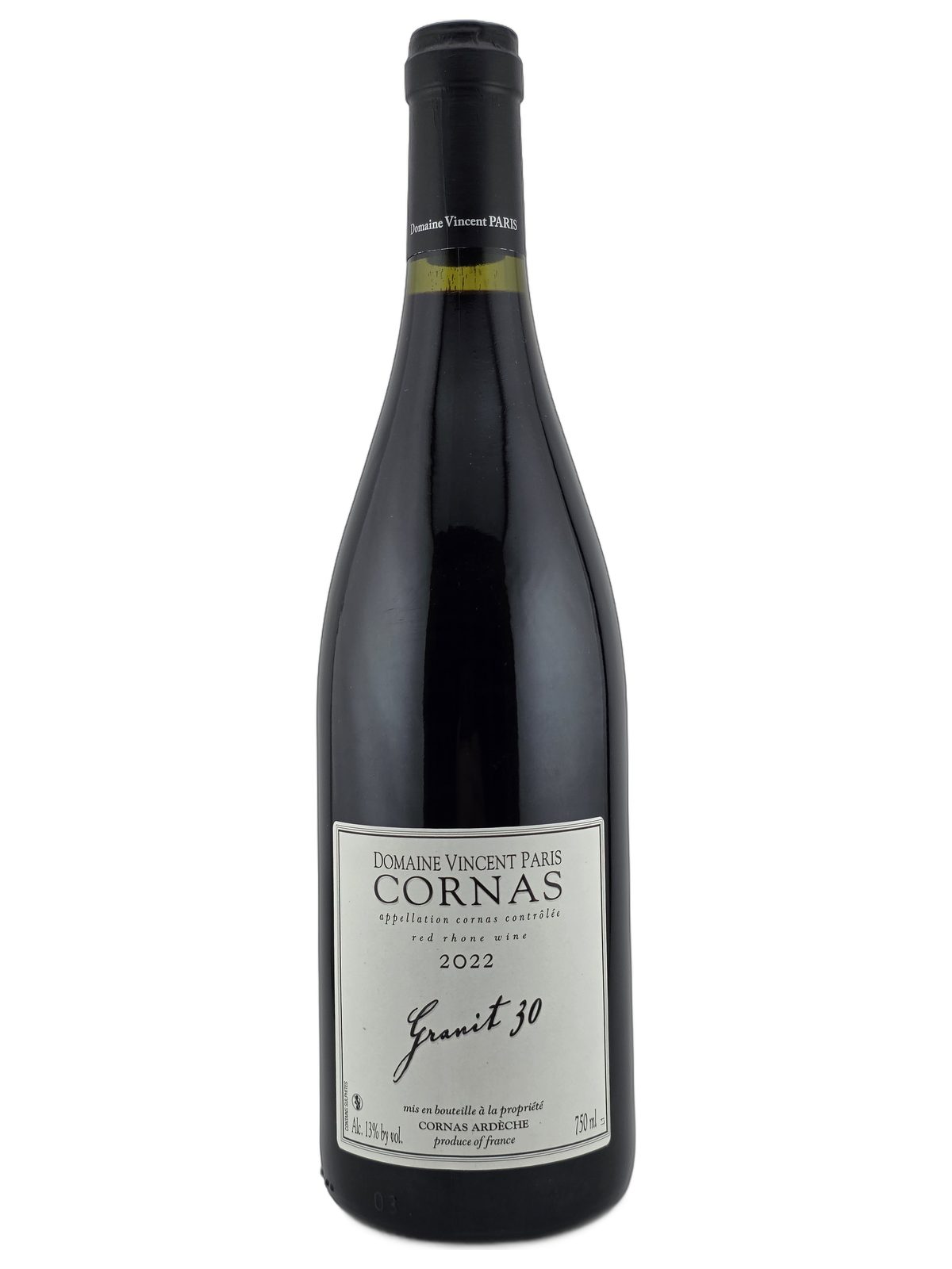 Cornas 2022 Vincent Paris Granit 30