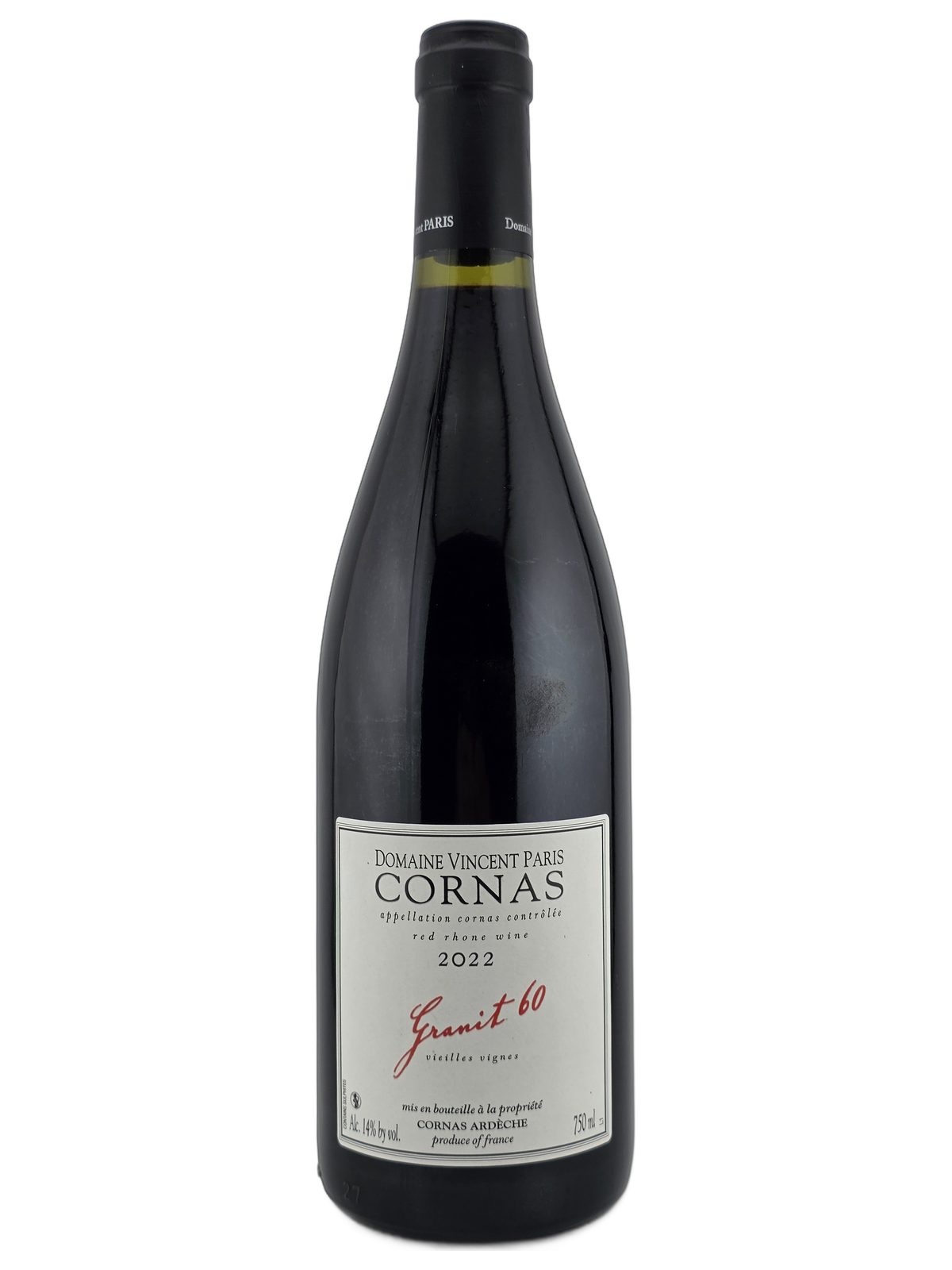 Cornas 2022 Vincent Paris Granit 60