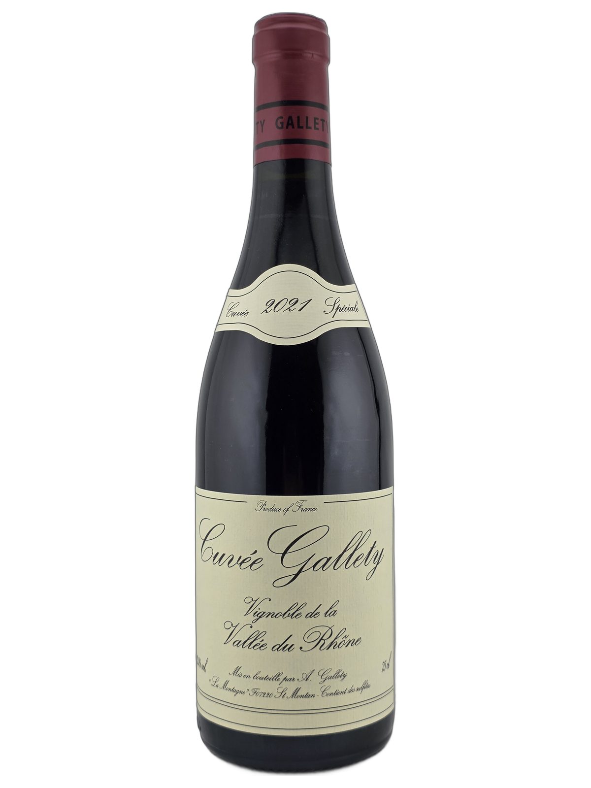Côtes du Vivarais 2021 Alain Gallety