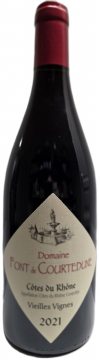 Côtes du Rhône Domaine Font de Courtedune Rouge Vieilles vignes 2021