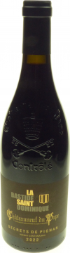Châteauneuf du Pape La Bastide St Dominique Rouge Secrets de Pignan 2022