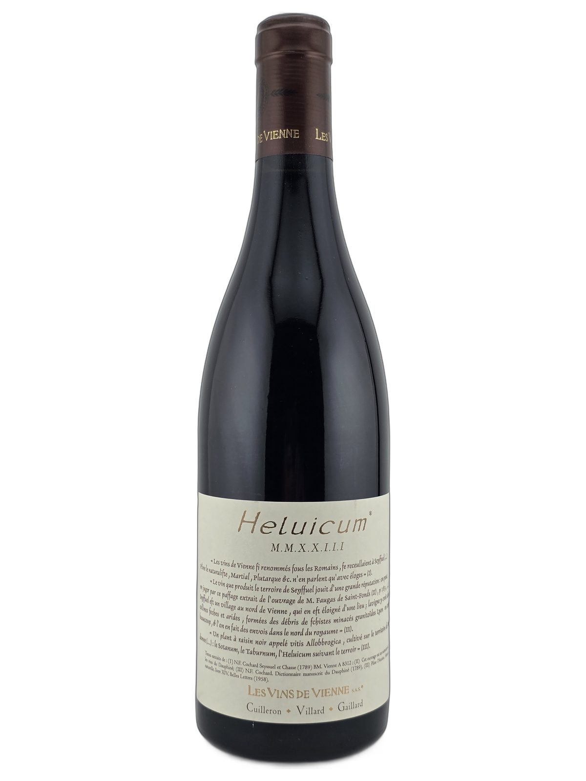 IGP Collines Rhôdaniennes 2023 Les Vins de Vienne Héluicum