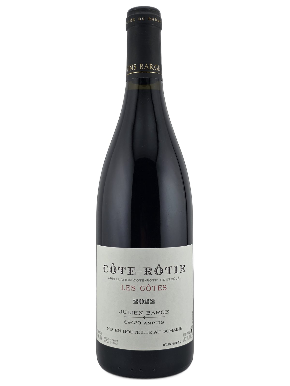 Côte Rôtie 2022 Julien Barge Les Côtes