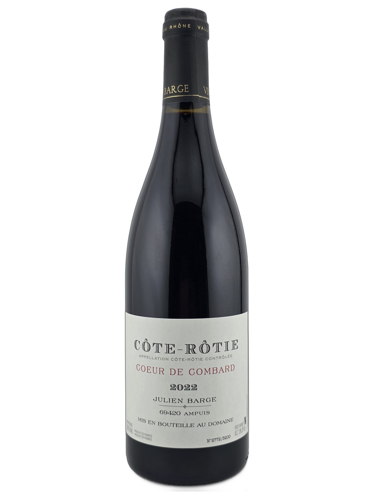 Côte Rôtie 2022 Julien Barge Coeur de Combard