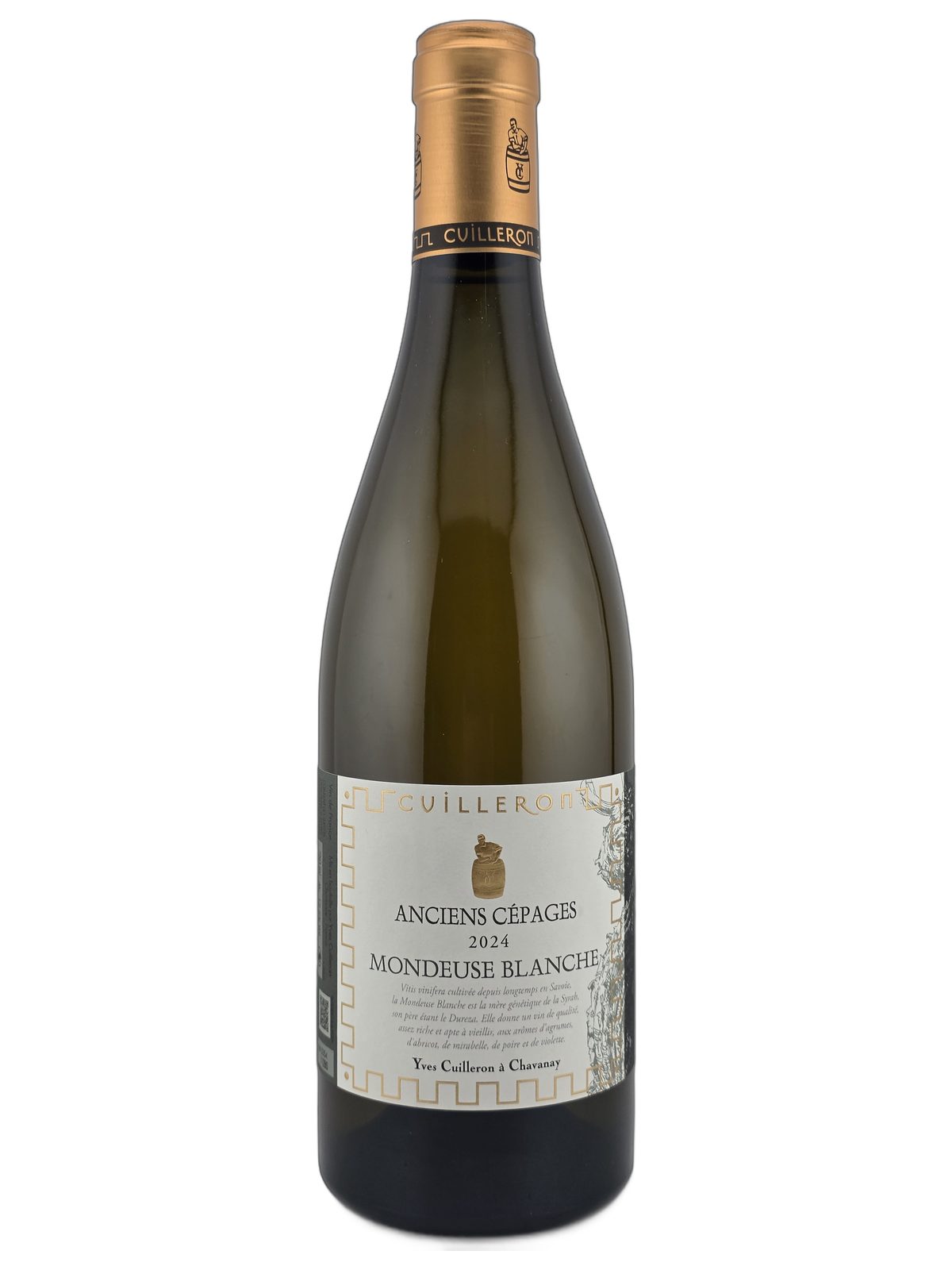Vin de France 2024 Yves Cuilleron Mondeuse blanche