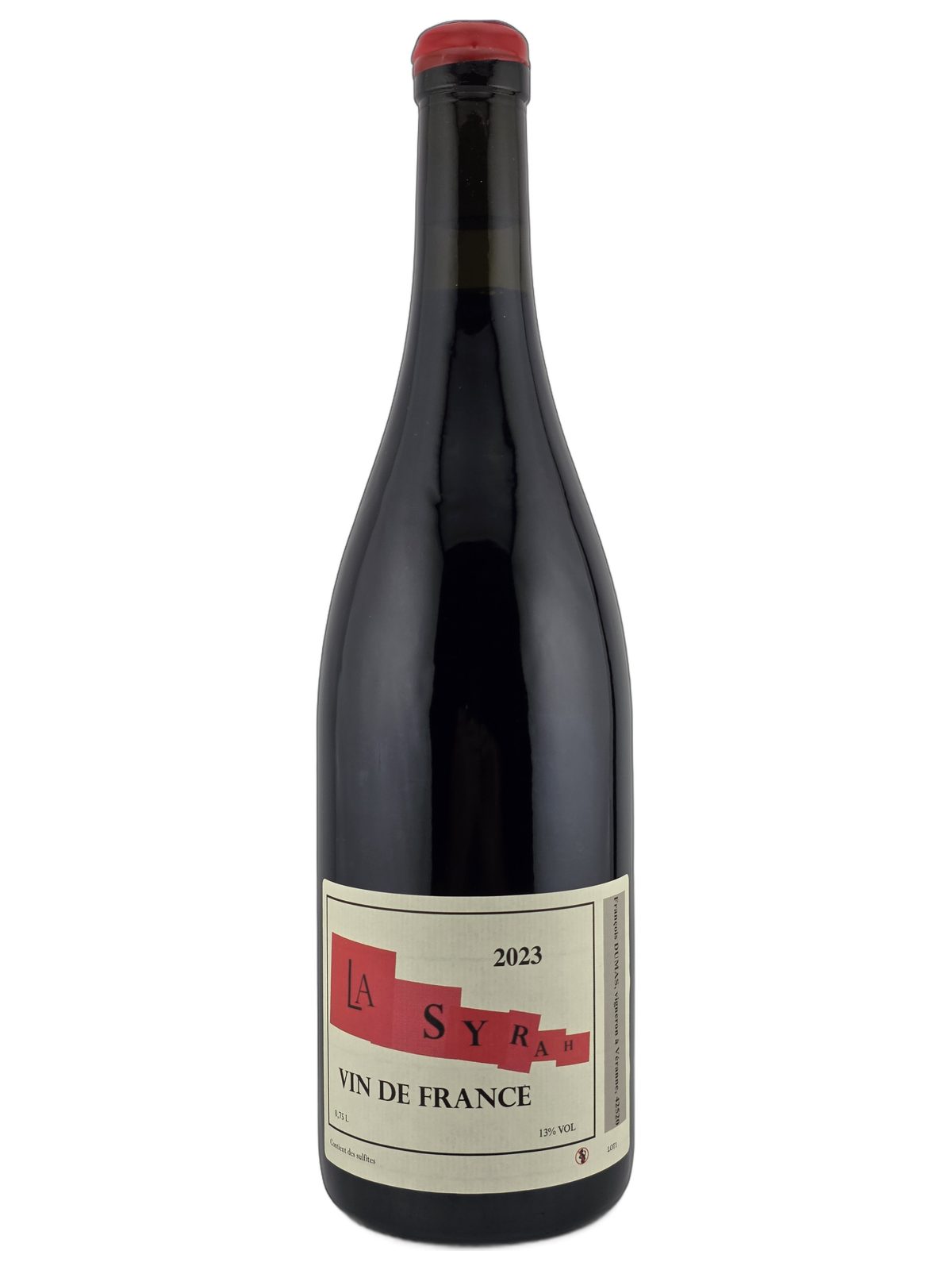 Vin de France 2023 François Dumas Syrah