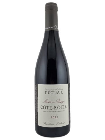 Côte Rôtie 2022 Domaine Duclaux Maison rouge